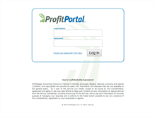 Tablet Screenshot of portal.myprofitkeeper.com